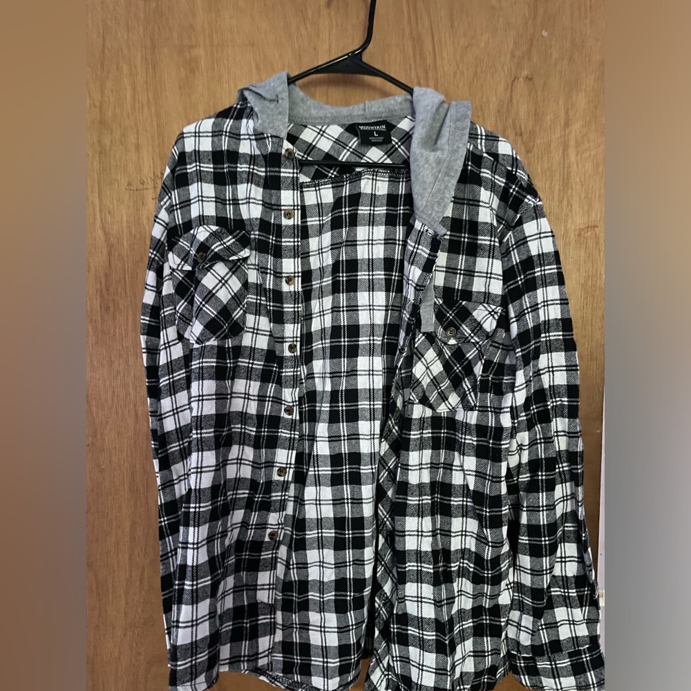 COPY - Hooded flannel